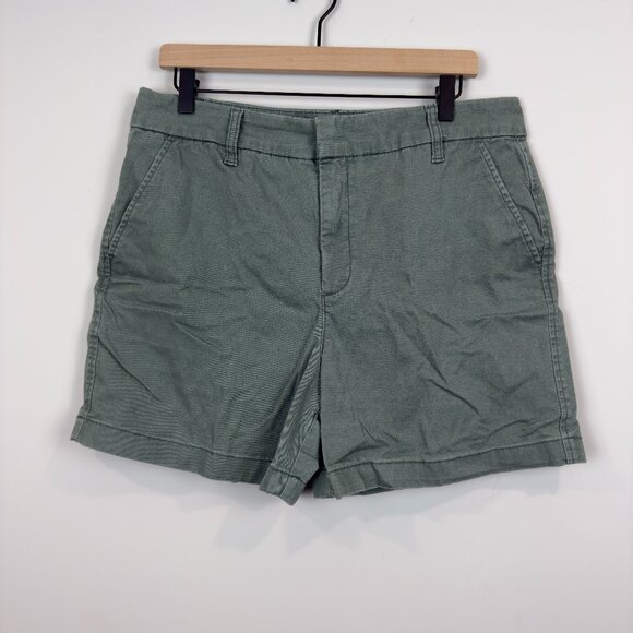 Gloria Vanderbilt Pants - Gloria Vanderbilt Women's 5-Inch Chino Short Sage Green Size 12